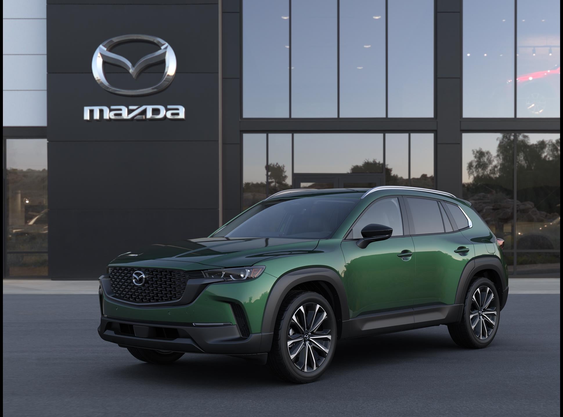 2026 Mazda Mazda CX-50 2.5 S Premium AWD in Cypress — front three-quarter view