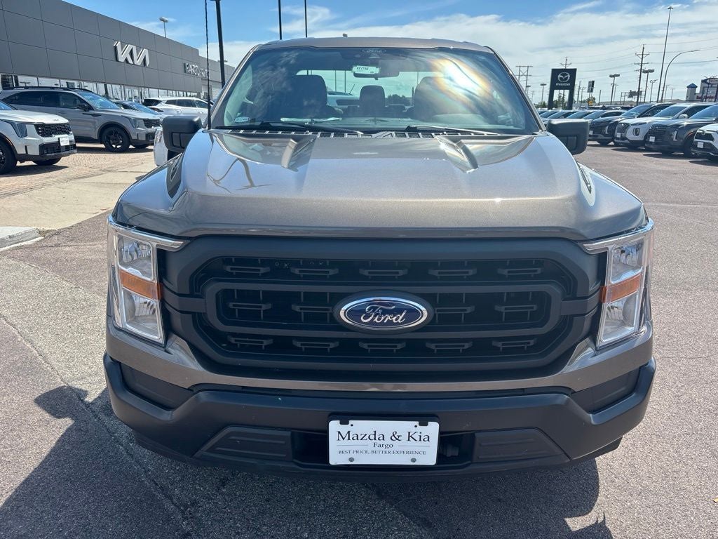 2021 Ford F-150 — side profile view