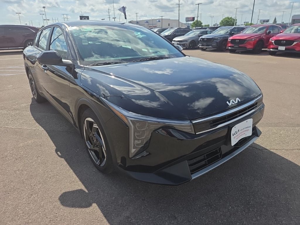 2025 Kia K4 — rear three-quarter view
