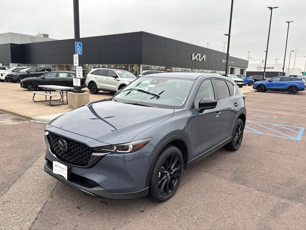 2023 Mazda Mazda CX-5 2.5 S Carbon Edition in Gray — front three-quarter view